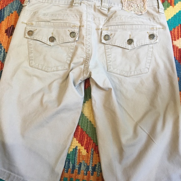 Authentic Twill Twenty Two 22 Bermuda long sand shorts 29 - Picture 9 of 9